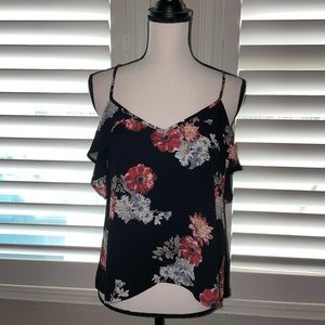 ❤️‍🔥Floral Print Very Cute Spaghetti Strap Top❤️‍🔥